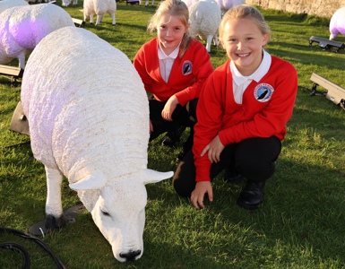 10. Pupils From Seahouses Primary School Will Adopt One Of The Sheep For A County Wide Art Trail