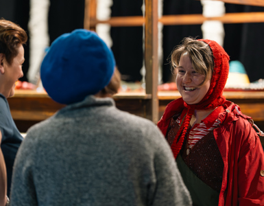 Main Image Jeannie May As Red Little In Rehearsals Photo Credit Von Fox
