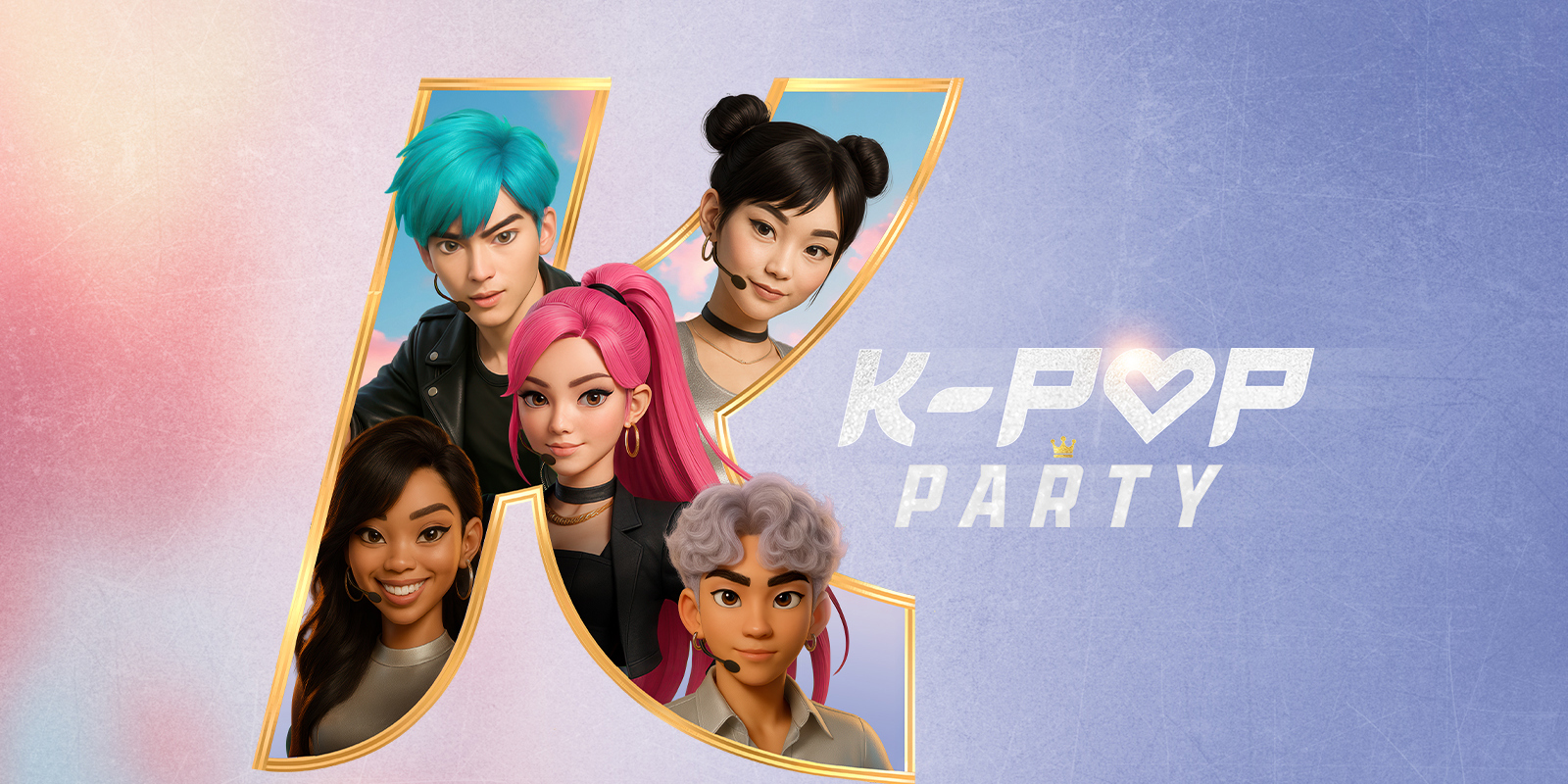 K Pop Party 1600X900 With Safe Area